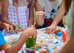 親子浮水畫體驗